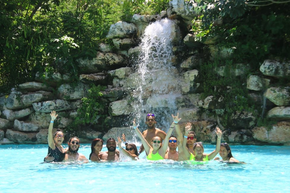 Punta Cana: Blue Lagoon Cenote, Waterfall Pool, & River Tour - Image 2