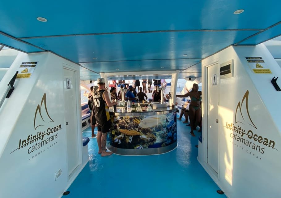 Party boat catamaran trinity| snorkeling| private beach - Image 9