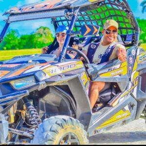 From Bavaro: Half-Day Buggy Tour with Pickup