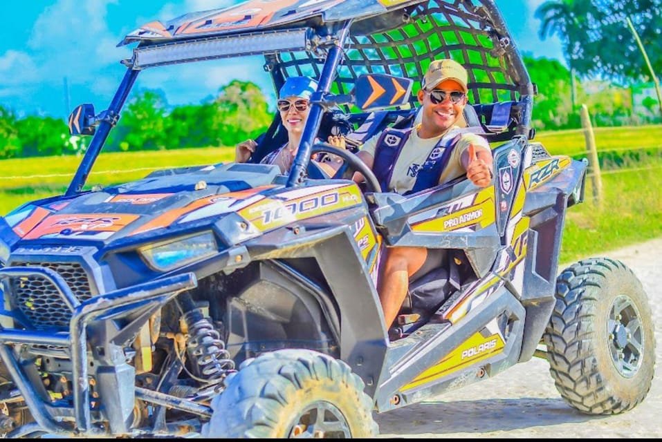 From Bavaro: Half-Day Buggy Tour with Pickup