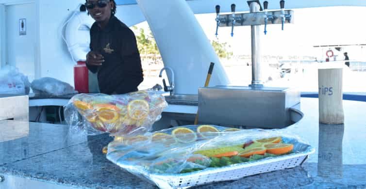 Party boat catamaran trinity| snorkeling| private beach - Image 3