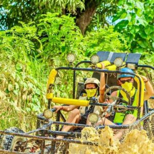 Punta cana : Off-road buggy adventure with cenote cave swim and beach
