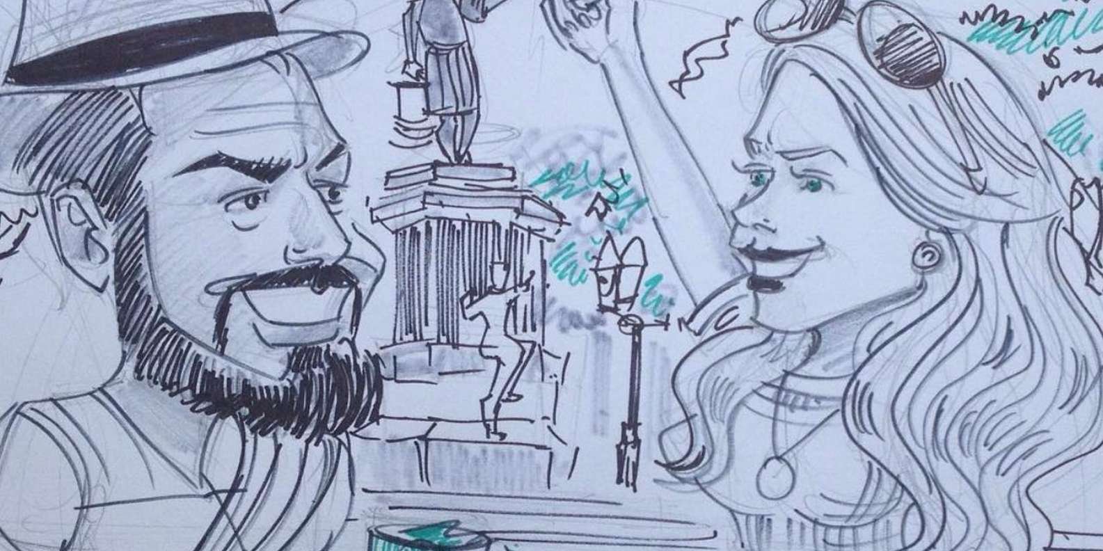 Live Caricature Experience in Punta Cana - Image 12