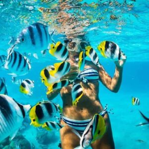 Santo Domingo: Catamaran with Snorkel, Open Bar and Lunch