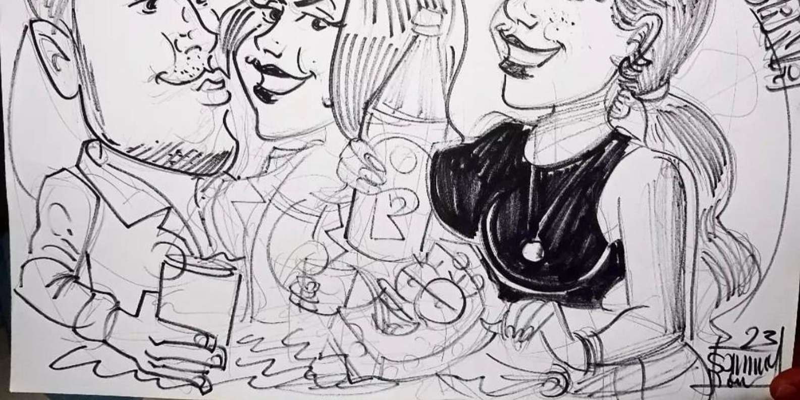 Live Caricature Experience in Punta Cana - Image 6