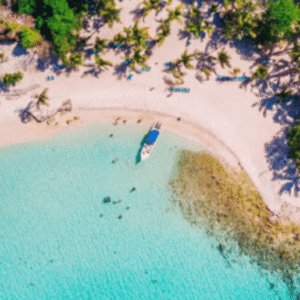 From Punta Cana: Saona Island Full Day Tour w/ Food & Drinks